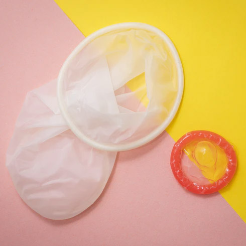 Male and female condom