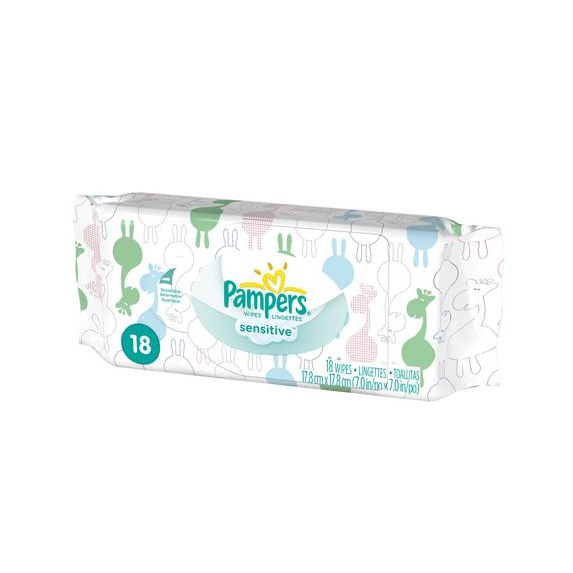 Disposable baby wipes