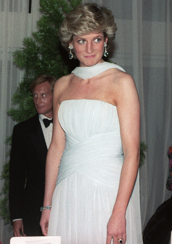 Princess Diana formal style