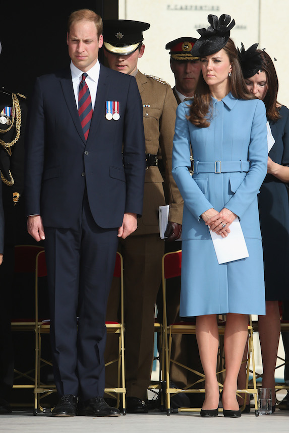 Kate Middleton blue coat