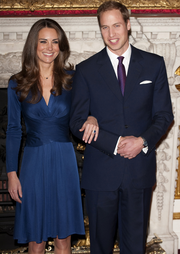Kate Middleton engagement outfit