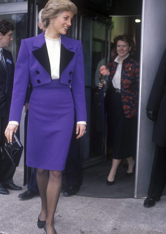 Princess Diana suit style