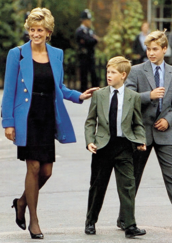 Princess Diana blue coat