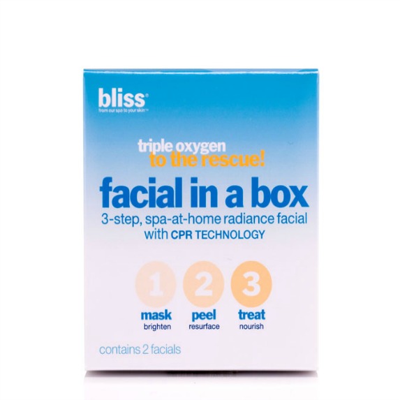 Bliss Triple Oxygen to the Rescue! Facial in a Box