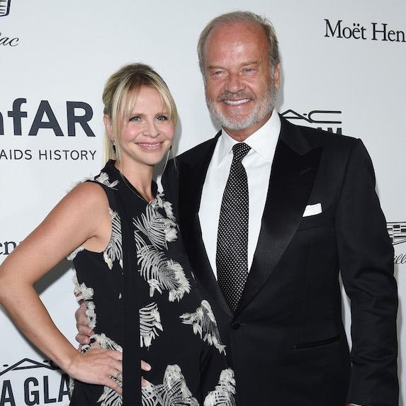 Kelsey Grammer and Kayte Walsh at a red carpet event