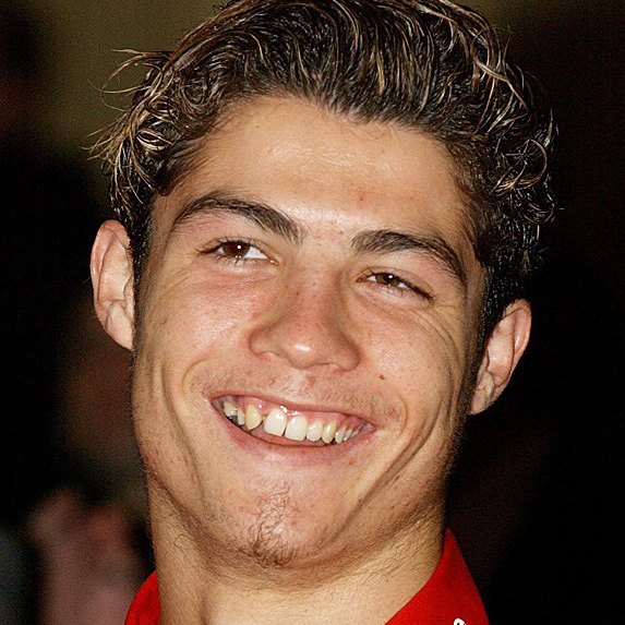 Cristiano Ronaldo in 2003