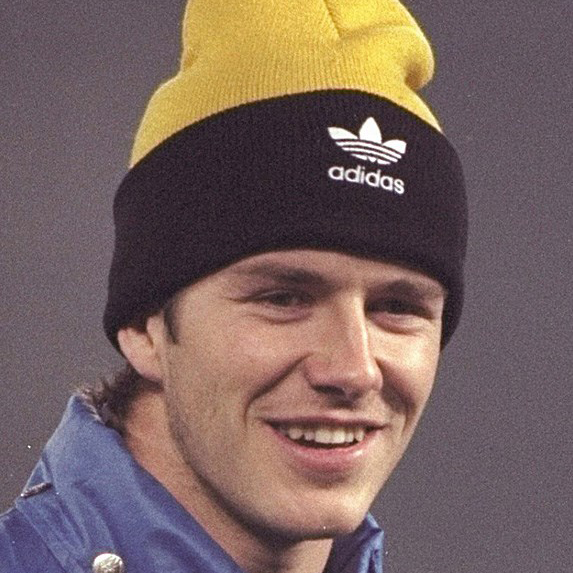 David Beckham teeth in 1997