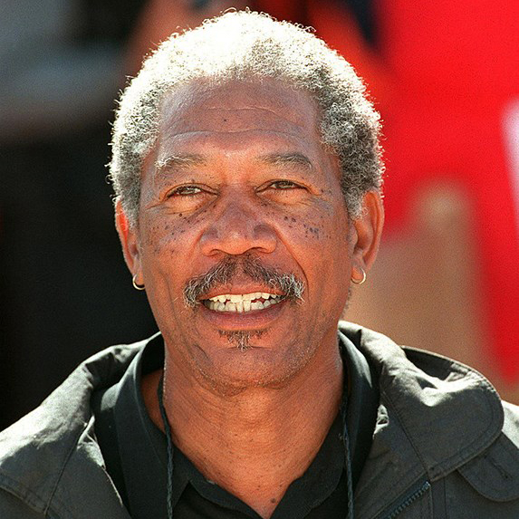 Morgan Freeman teeth