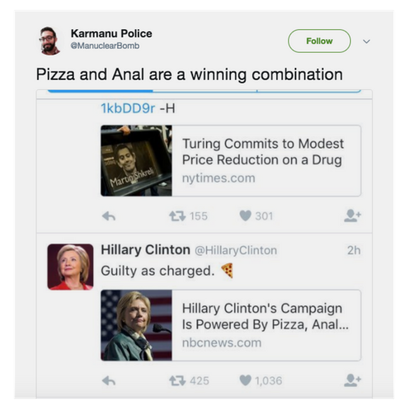 Hilary Clinton's Campaign is Powered By Pizza, Anal...