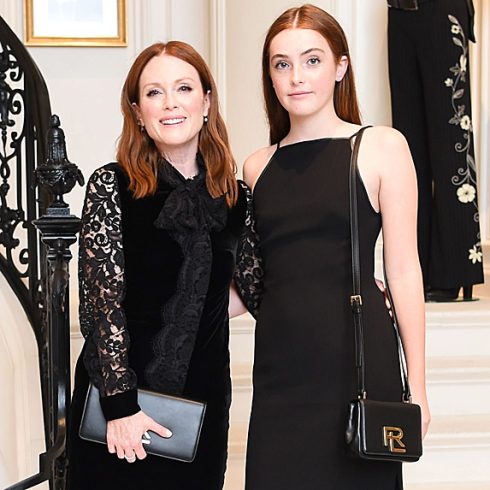 Julianne Moore and daughter Liv