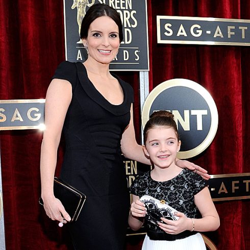 Tina Fey and daughter Alice