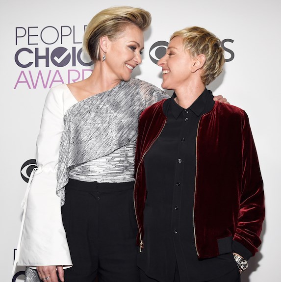 Ellen DeGeneres and Portia De Rossi age gap