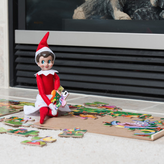 A Puzzle-Loving Elf