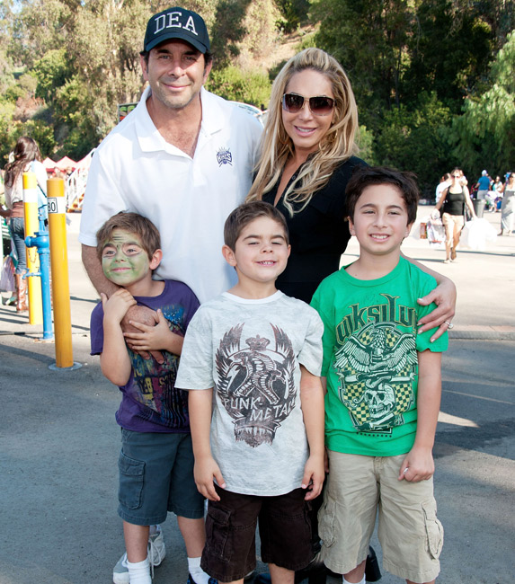 Adrienne Maloof with younger family