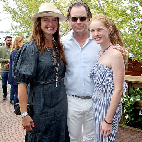 Brooke Shields, Chris Henchy, daughter Grier