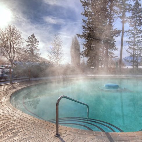 Fairmont Hot Springs outdoor pool