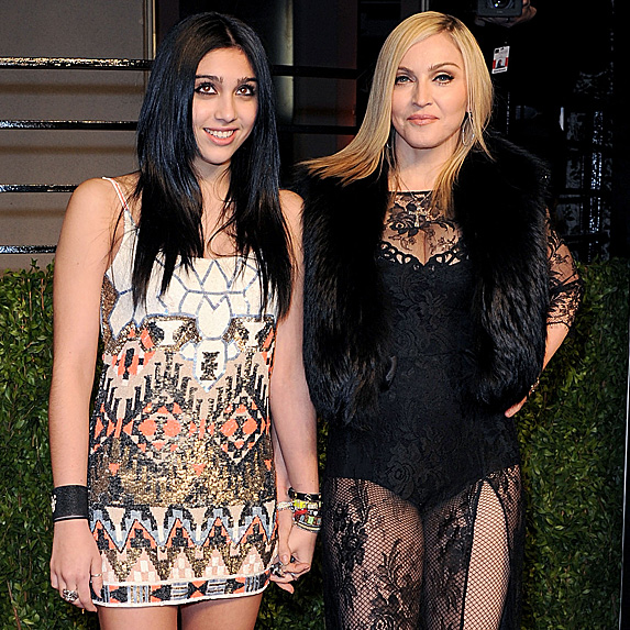 Madonna and daughter Lourdes