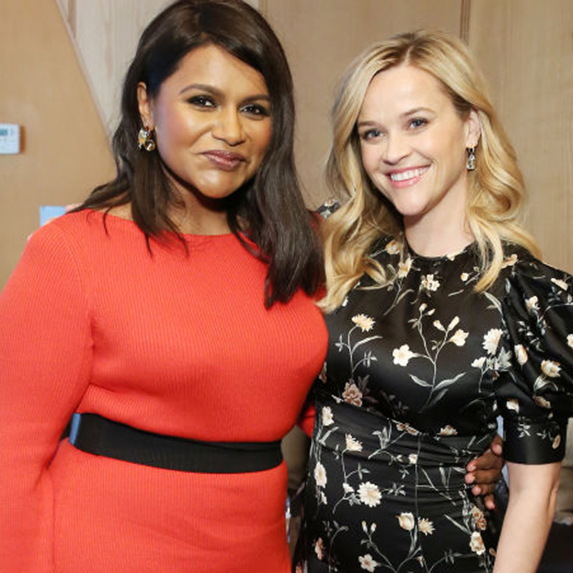 Mindy Kaling and Reese Witherspoon