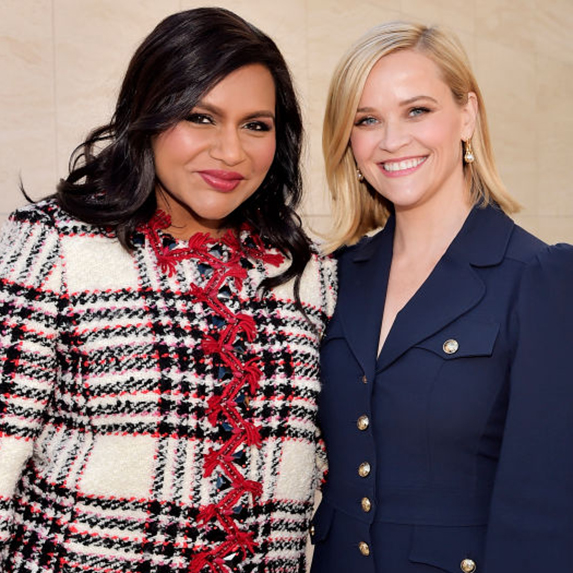 Reese Witherspoon and Mindy Kaling