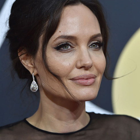 Angelina Jolie on the red carpet.