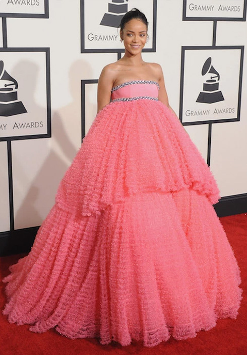 Rihanna at the 2015 Grammy Awards