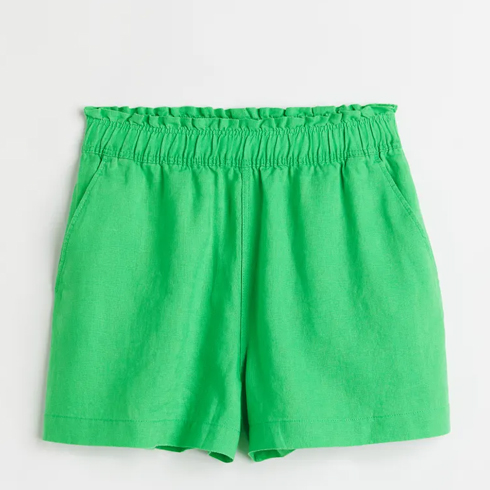 H&M green shorts