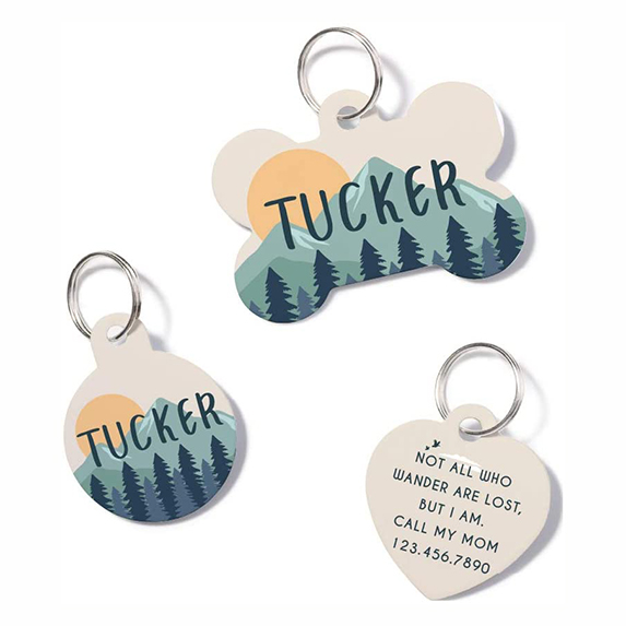 Personalized dog tag