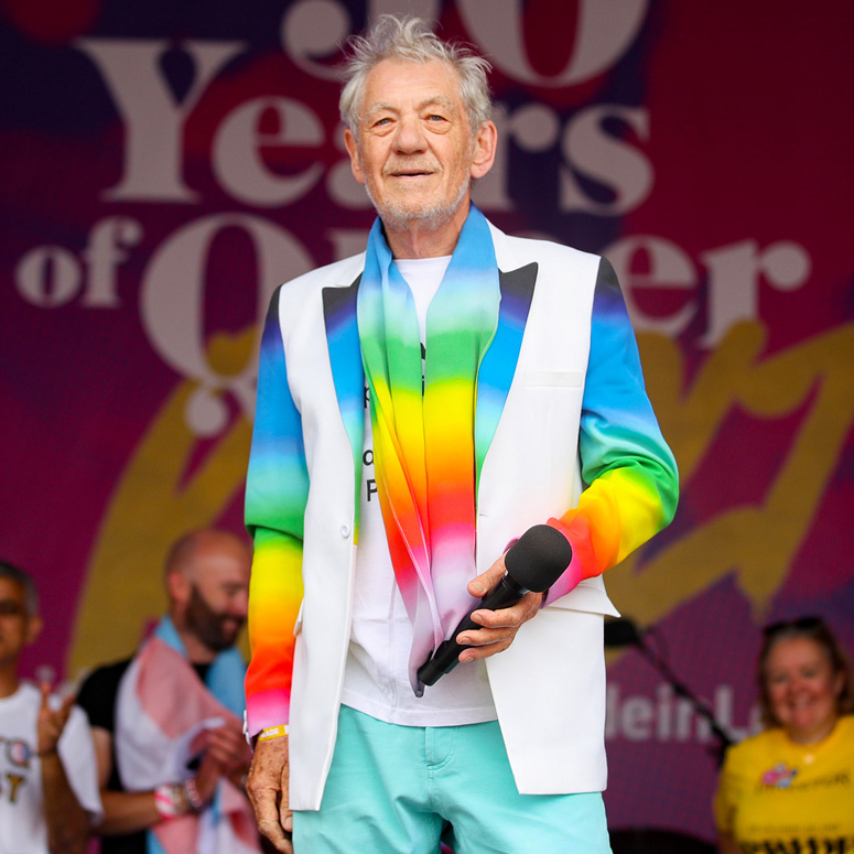 Sir Ian McKellen at Pride 2019