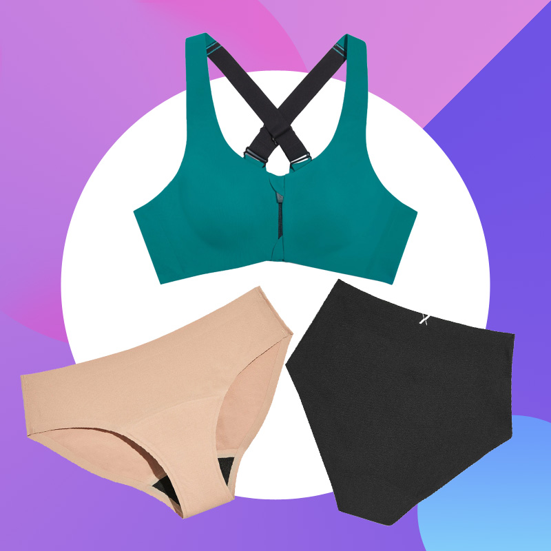 A few innerwear products from Knix