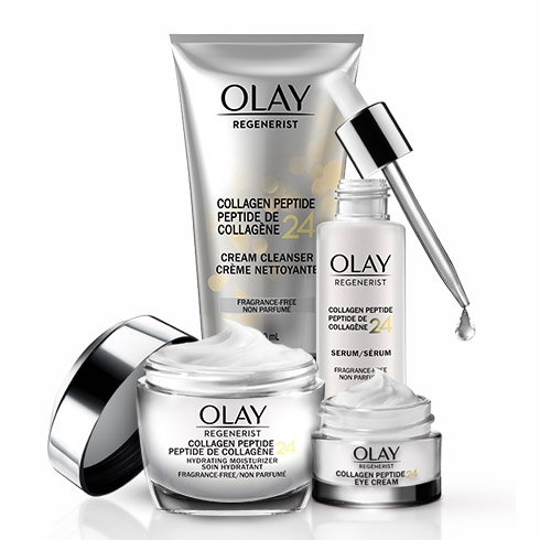 The Peptide24 Olay collection