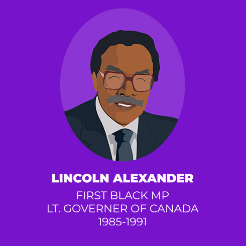 Illustration of Lincoln Alexander