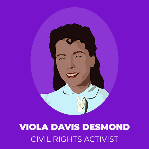 Illustration of Viola Davis Desmond