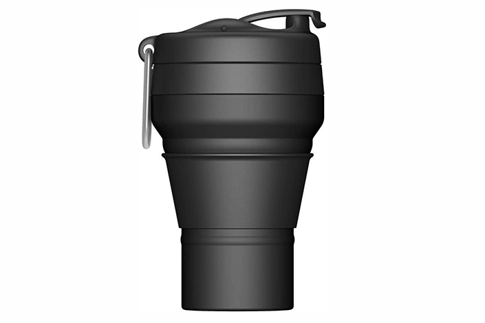 Collapsible BPA-free mug