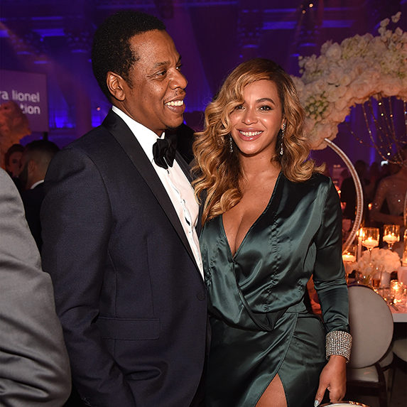 Beyoncé and Jay-Z at an event