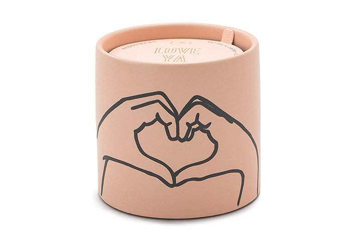 Paddywax Impressions love candle