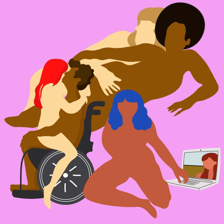 illustration of inclusive sex positions