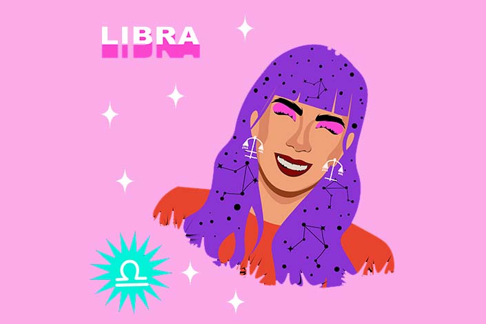 Libra illustration