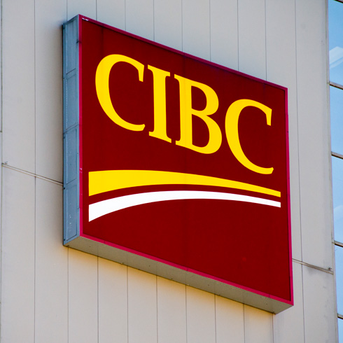 CIBC sign