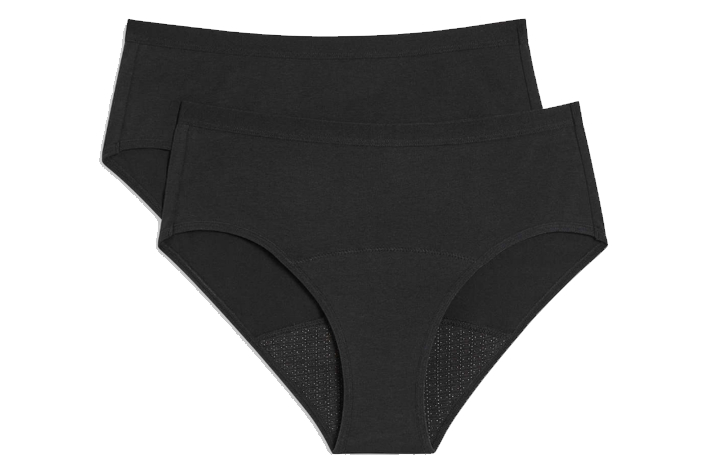 Two pairs of black underwear