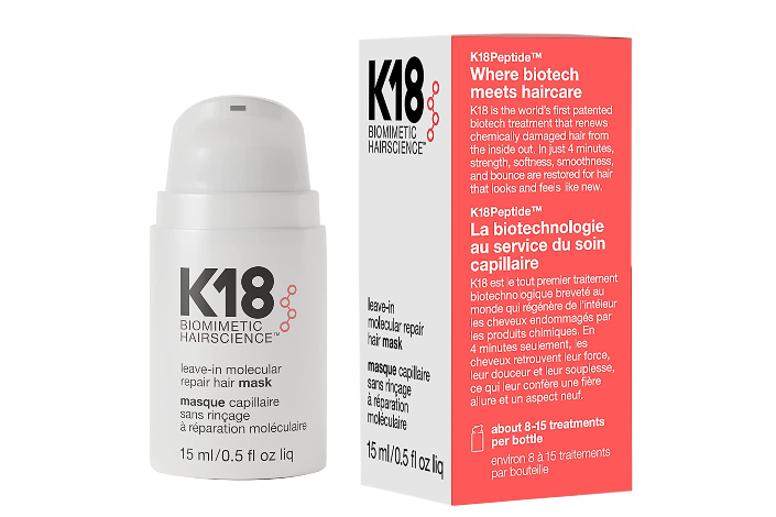 The K18 Leave-in Conditioning Hair Mask Treatment