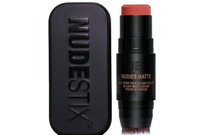 Nudestix Nudies Cream blush with case and built-in brush