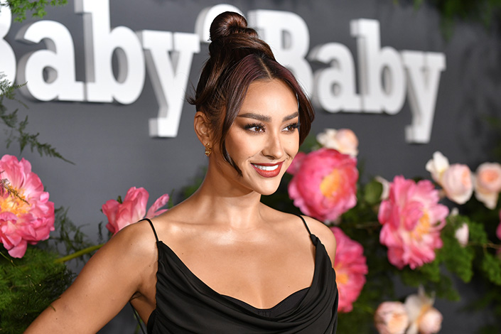Shay Mitchell at Baby 2 Baby event