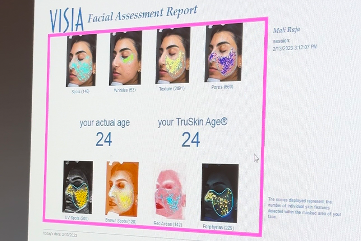 Mali Raja's facial assessment